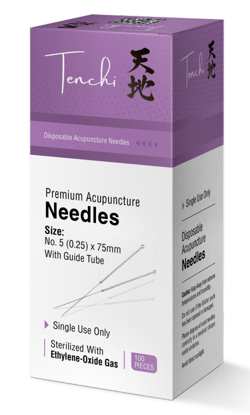 75mm - Ten-Chi Premium Acupuncture Needles