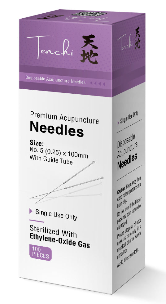 100mm - Ten-Chi Premium Acupuncture Needles