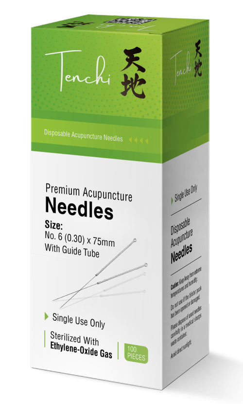 75mm - Ten-Chi Premium Acupuncture Needles